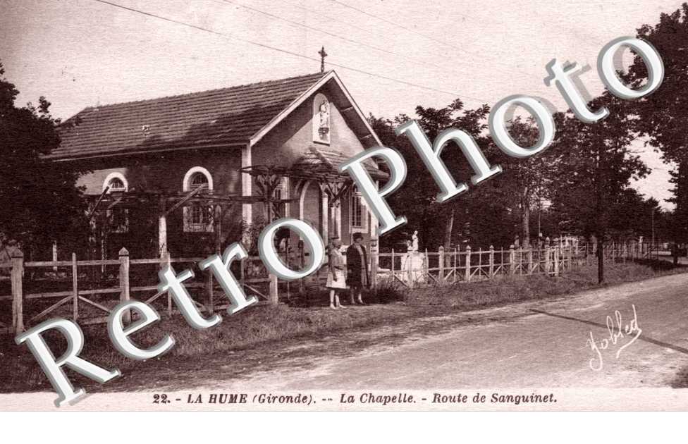 La Hume, Chapelle, Route de Sanguinet