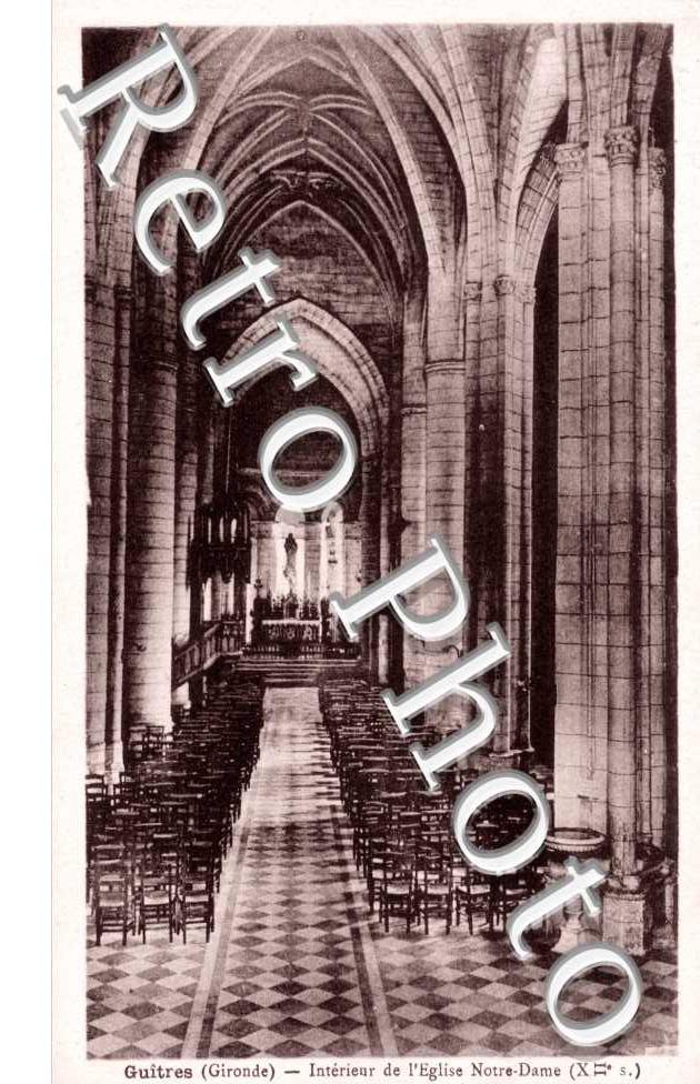 Interieur de l&#039;Eglise Notre Dame