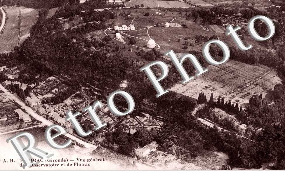 Vue generale de l&#039;Observatoire et de Floirac