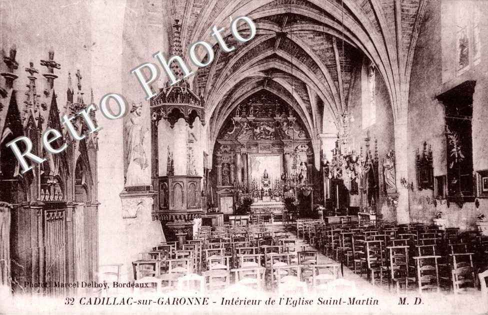 interieur de l&#039;eglise Saint Martin