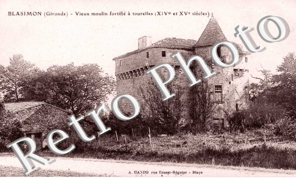 Ancienne Abbaye et Route de Castillon
