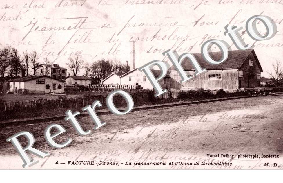 Gendarmerie et l&#039;usine Terebenthine