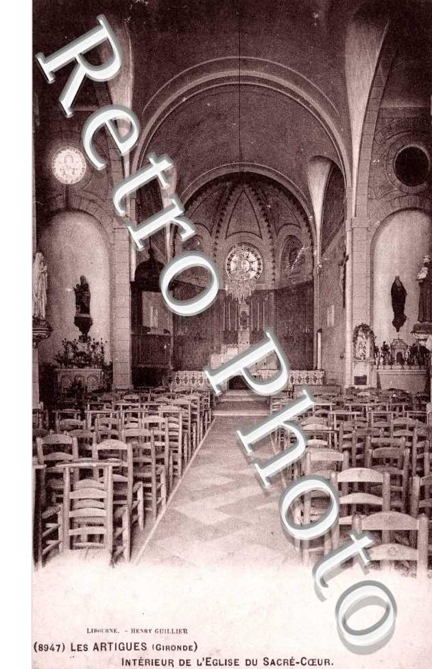 Interieur de l&#039;eglise du sacre-coeur