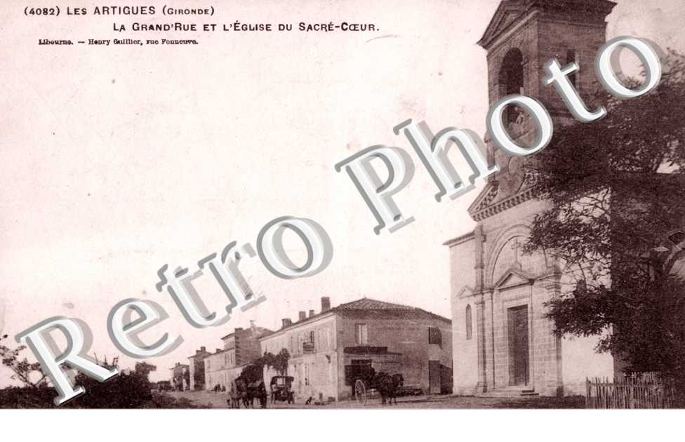 La grand&#039;rue et l&#039;eglise