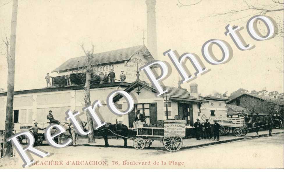 Glaciere, boulevard de la plage