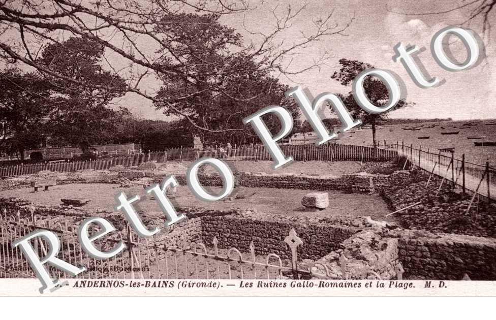 Ruines Gallo-romaines et la plage