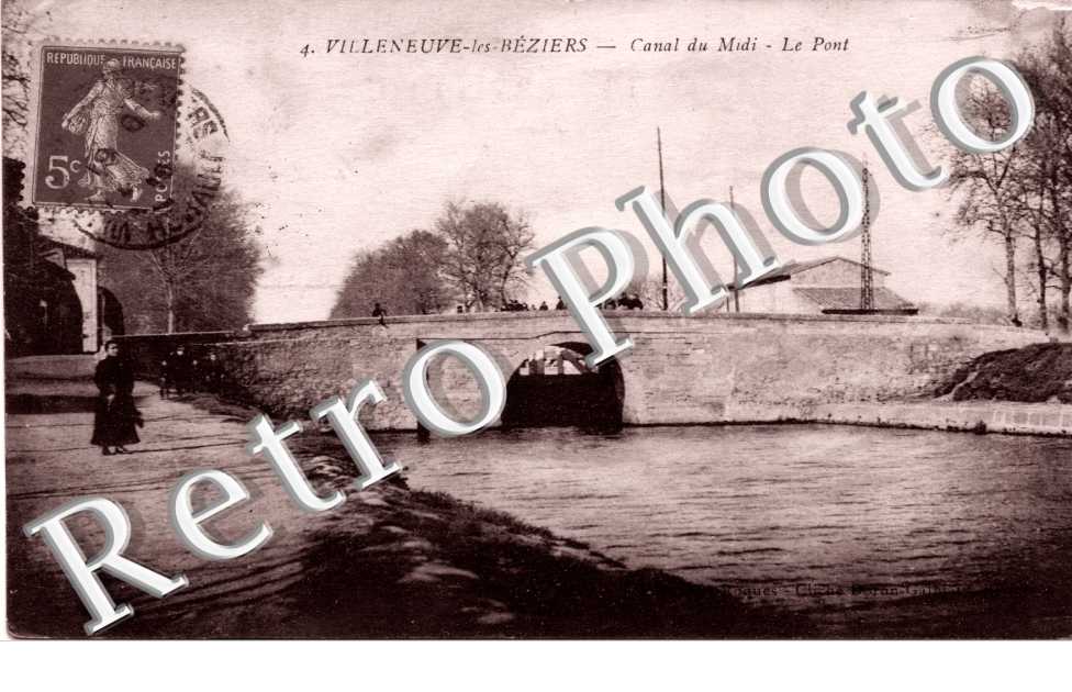 Canal du Midi, le Pont