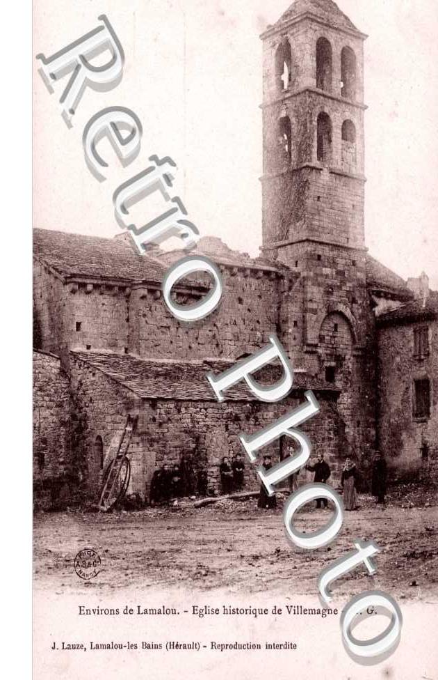 eglise historique de Villemagne, environs de Lamalou