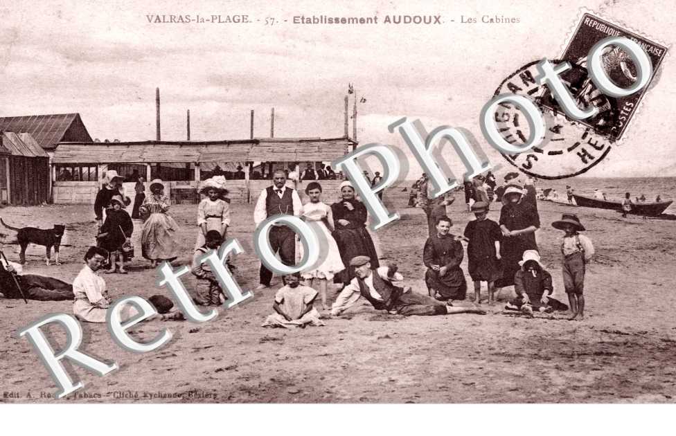 Etablissement Audoux, les Cabines