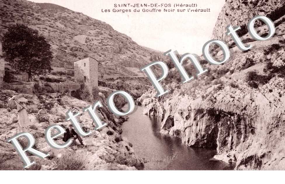 Les gorges du Gouffre noir sur l&#039;Herault