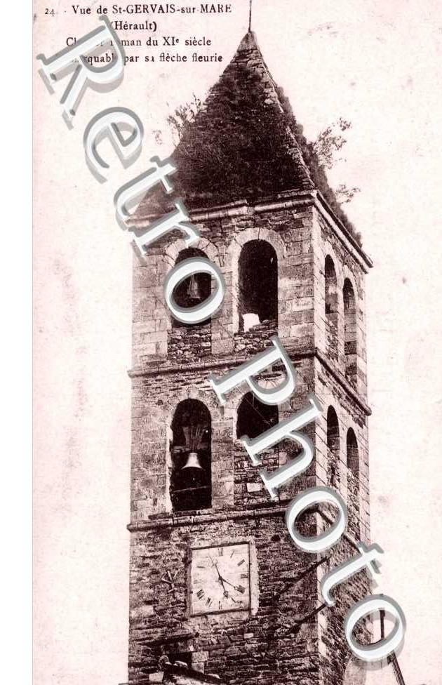 Clocher roman du XI e s