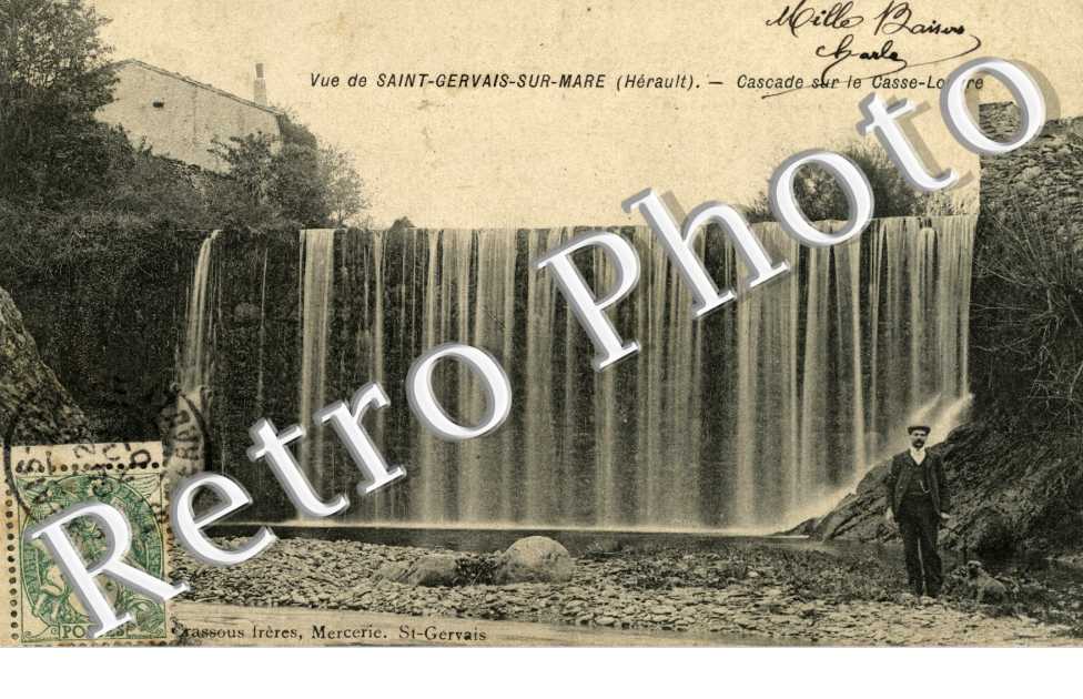 Cascade sur le Casse-Louvre