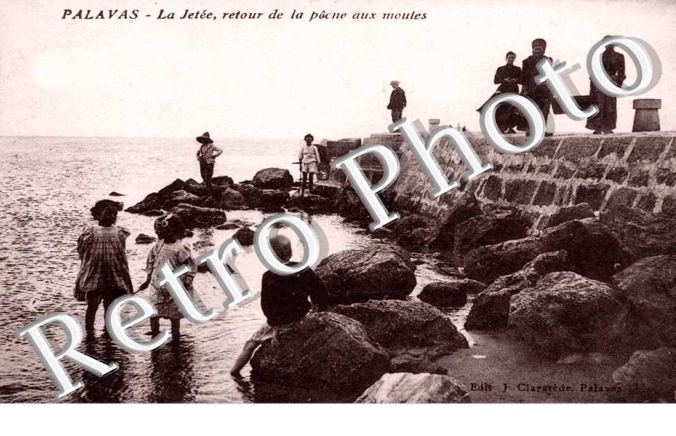 la jetee, retour de la peche aux moules