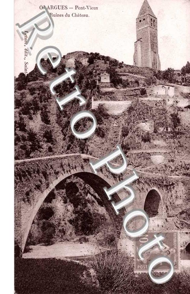 Pont-vieux et ruines du Chateau