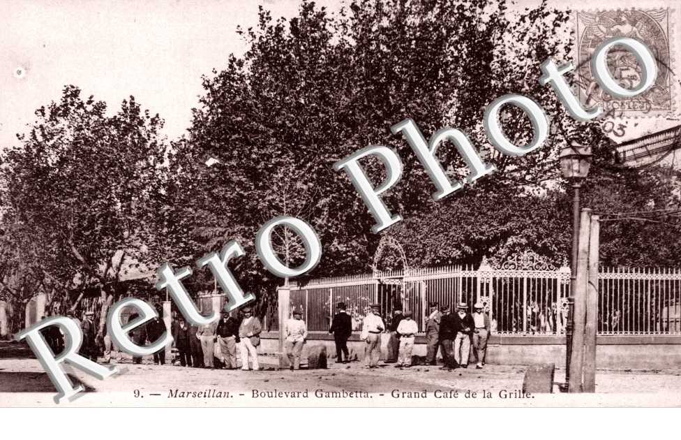 Boulevard Gambetta - Grand cafe de la Grille