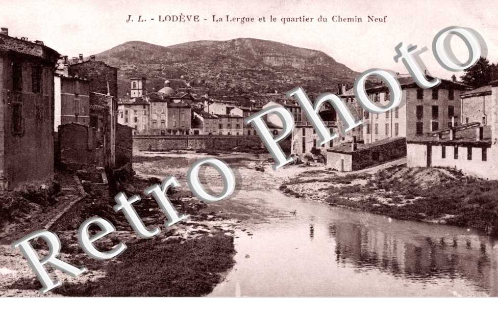 la Lergue et le Quartier du Chemin Neuf