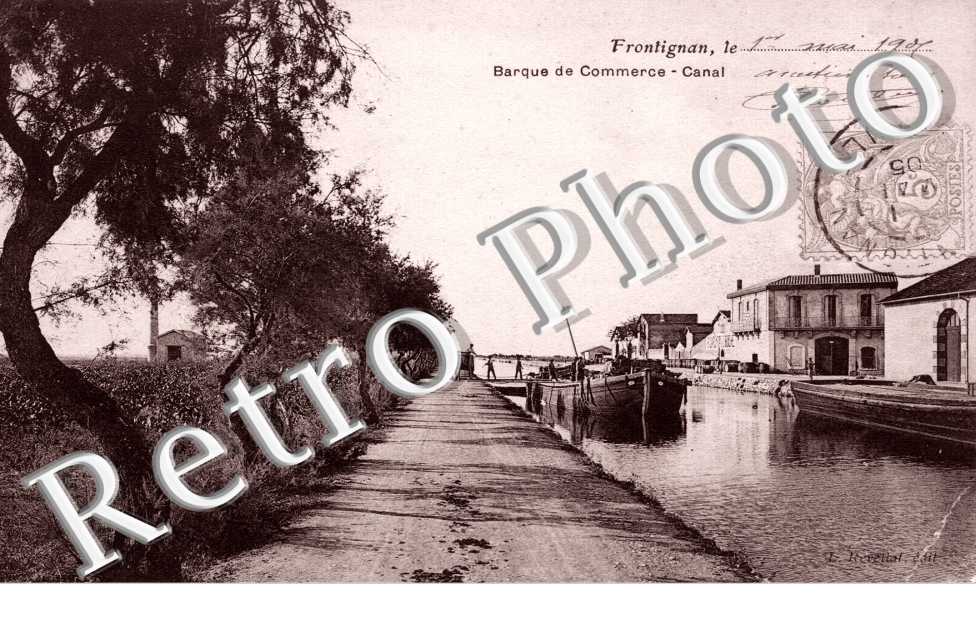 Barque de commerce - canal