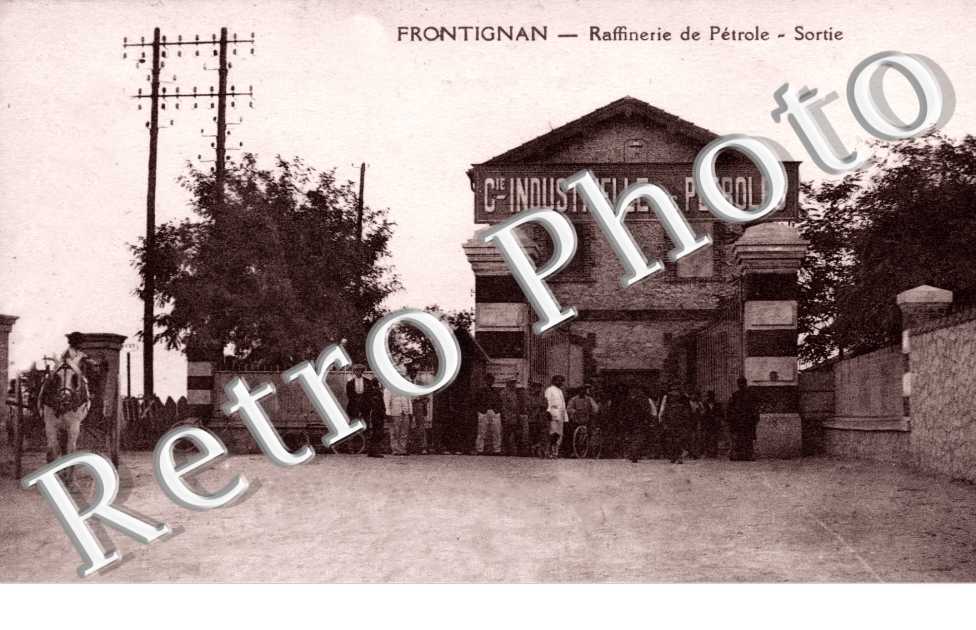 Raffinerie de petrole - sortie