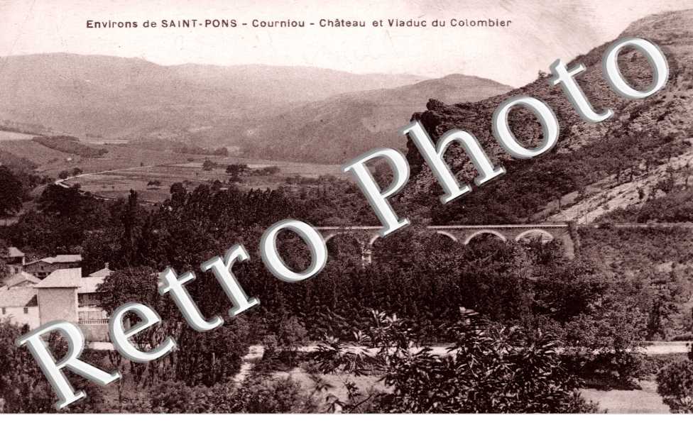 Chateau et Viaduc du chemin de fer