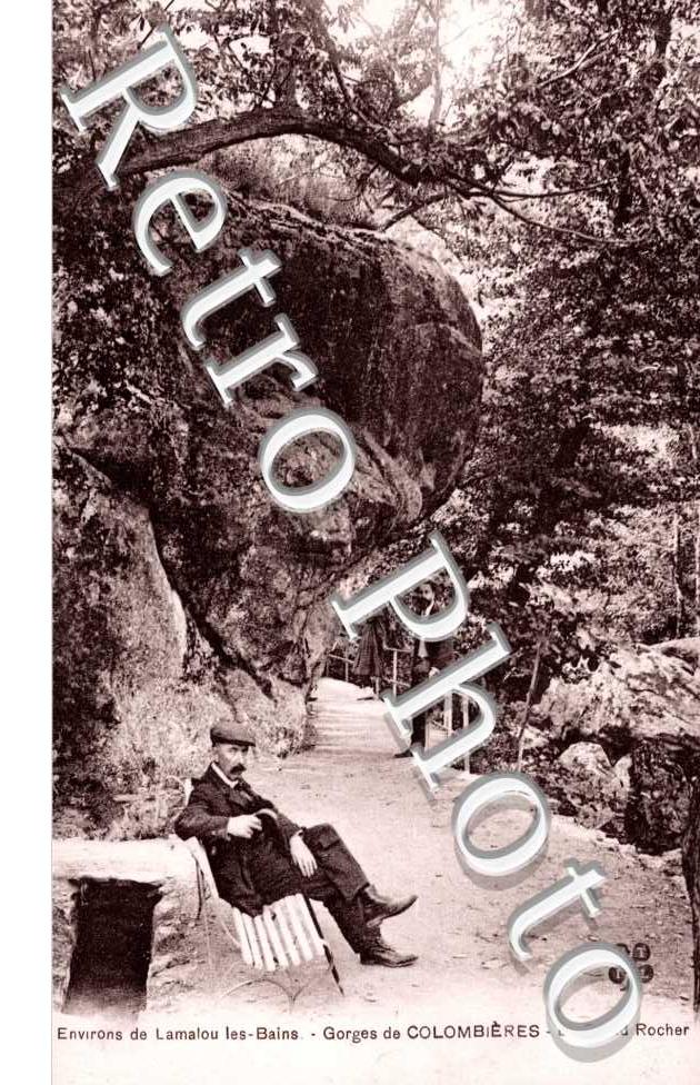 Gorges - le grand rocher