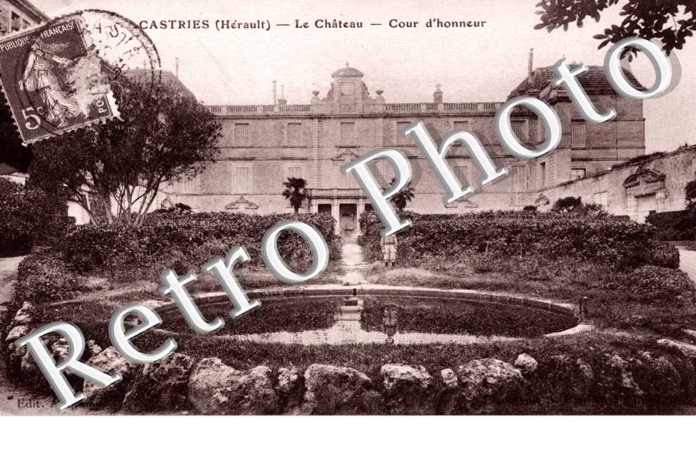 Le chateau Cour d&#039;honneur