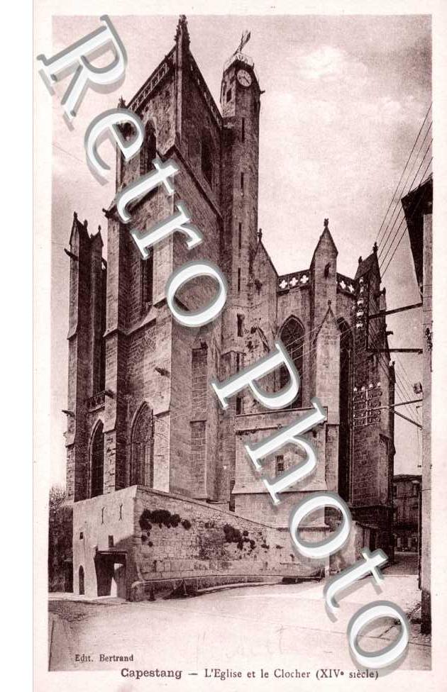 Le clocher et l&#039;eglise