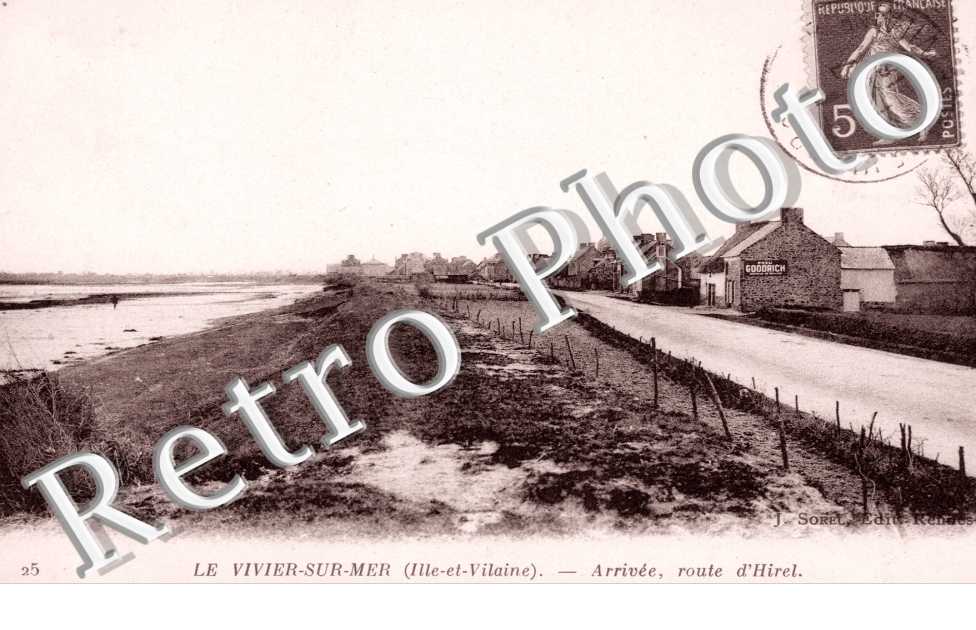 Arrivee, Route d&#039;Hirel