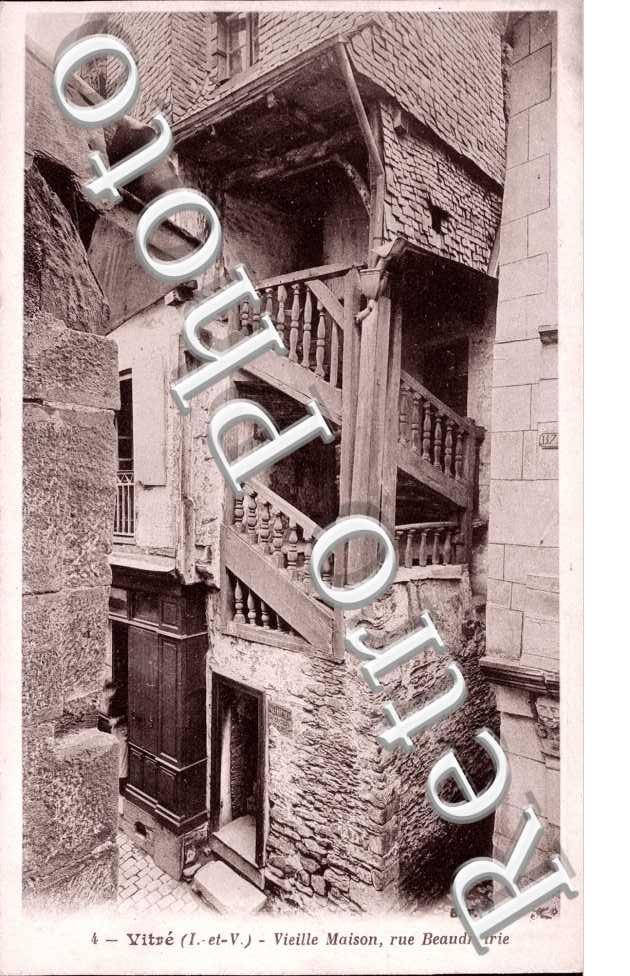 rue baudrairie, vieilles maisons