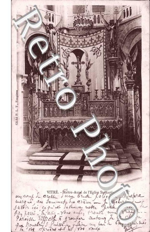 Maitre Autel de l'Eglise Saint Martin