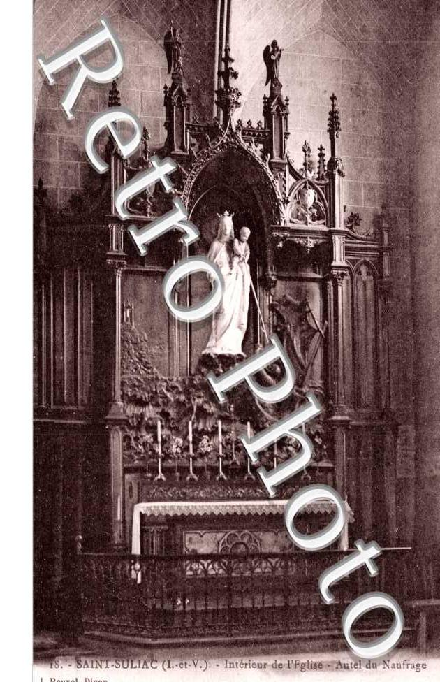 Interieur de l&#039;Eglise - Autel du Naufrage