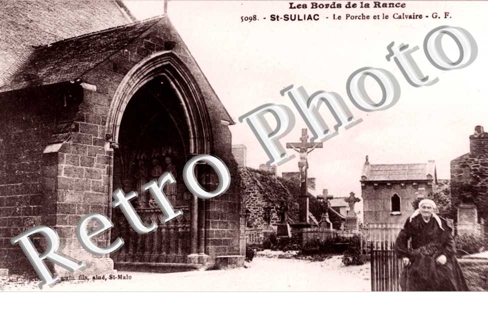 le porche et le calvaire