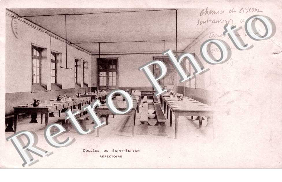 College de Saint Servan - le refectoire