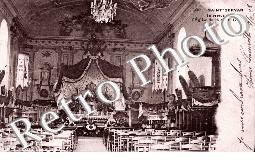 Interieur de l'Eglise du Rocher