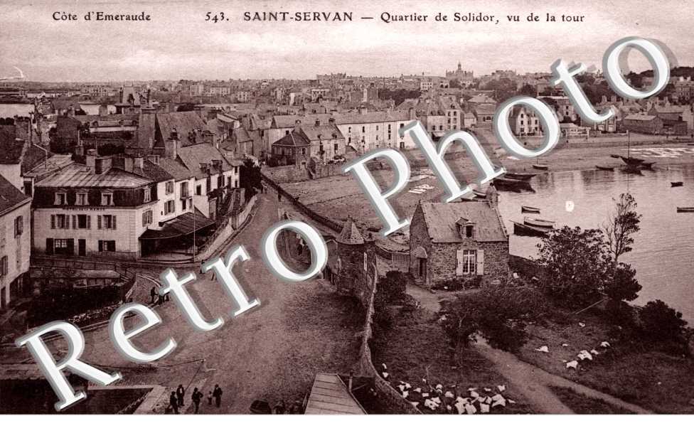 Quartier de Solidor, vu de la tour