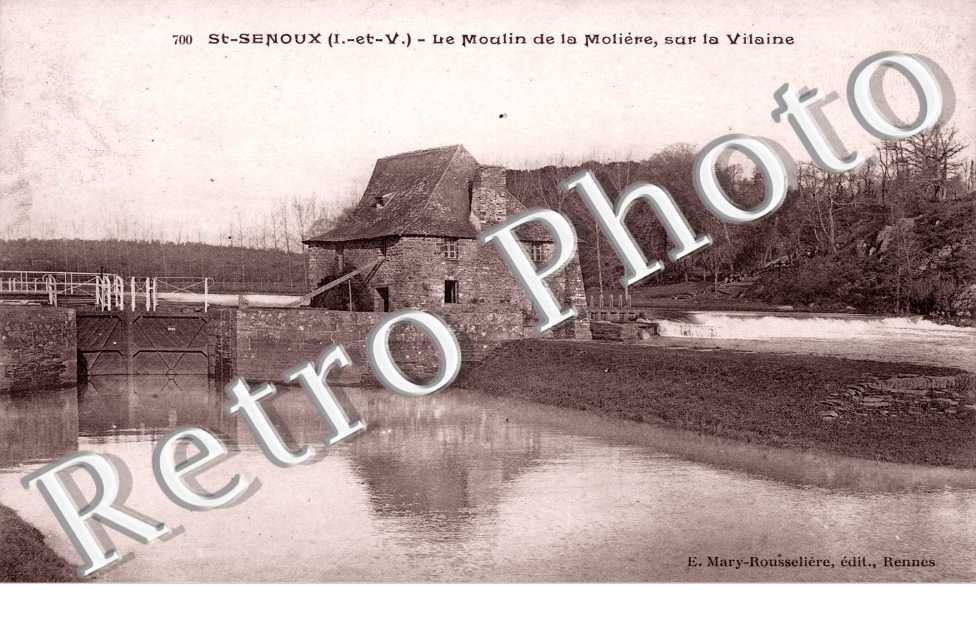 le Moulin de la Moliere sur la Vilaine