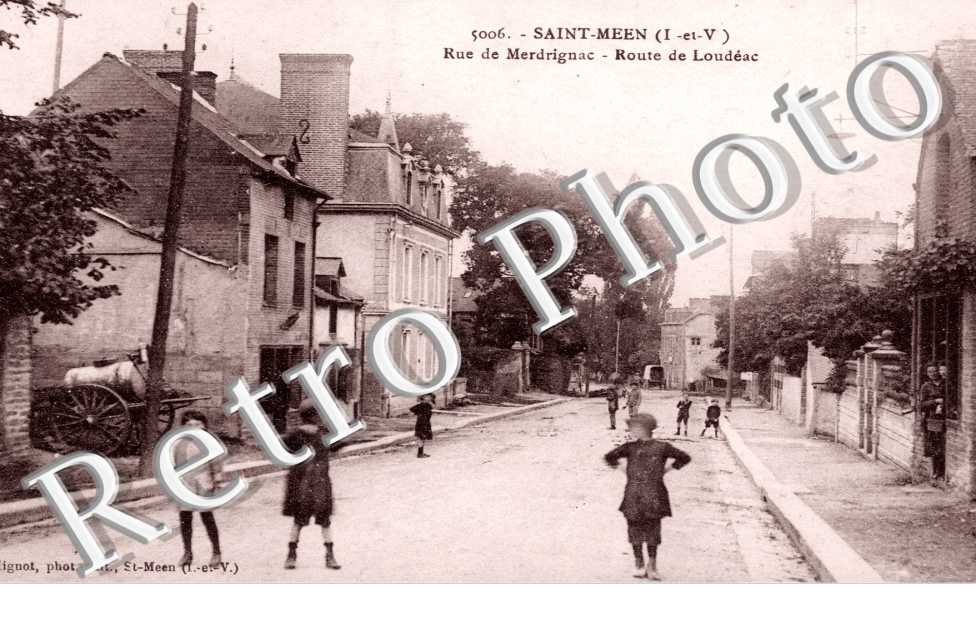 Rue de Merdrignac, Route de Loudeac