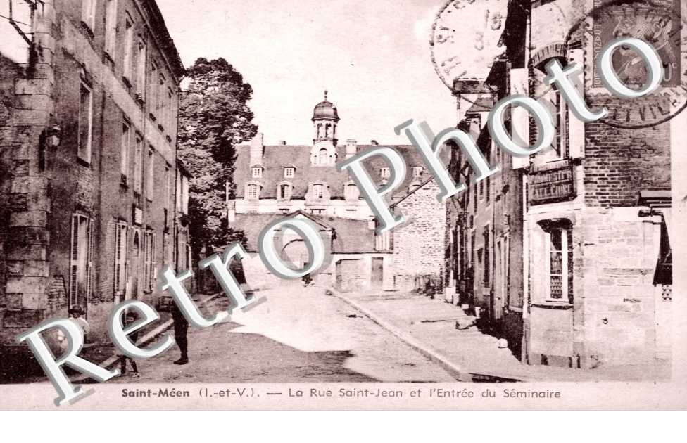 la Rue Saint-Jean et l&#039;Entree du Seminaire