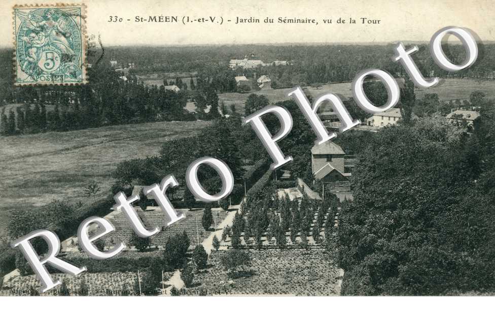 Jardin du Seminaire, Vue de la Tour