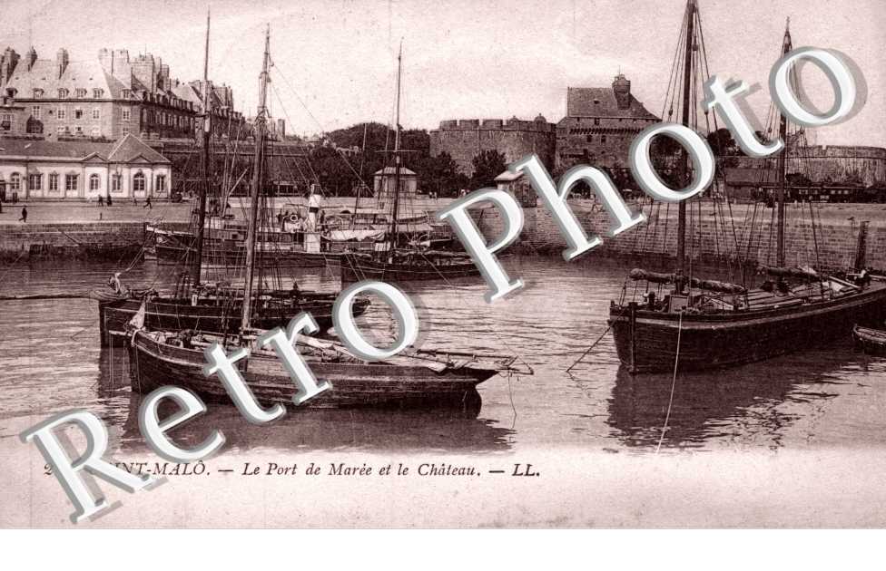 le port de maree et le  chateau