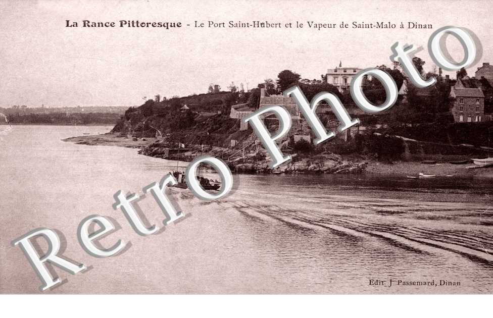 Le Port Saint Hubert et le Vapeur