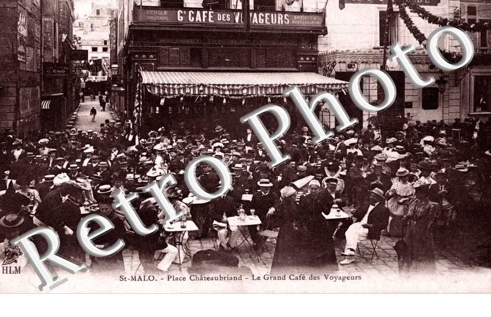 place chateaubriand, le grand cafe des voyageurs