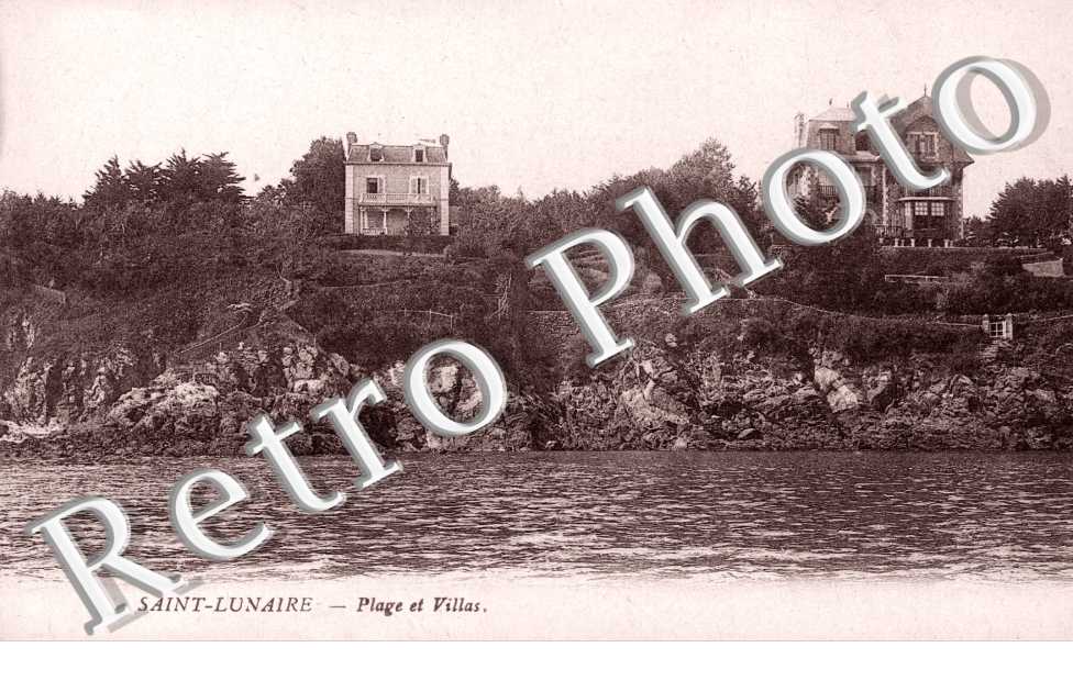 Plage et villas