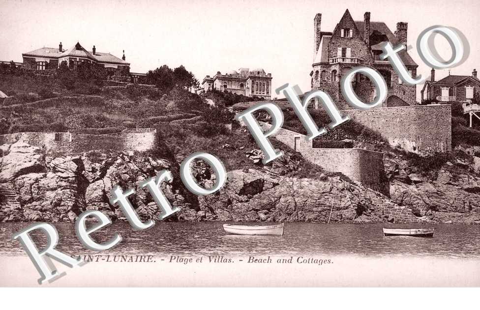 Plage et villas