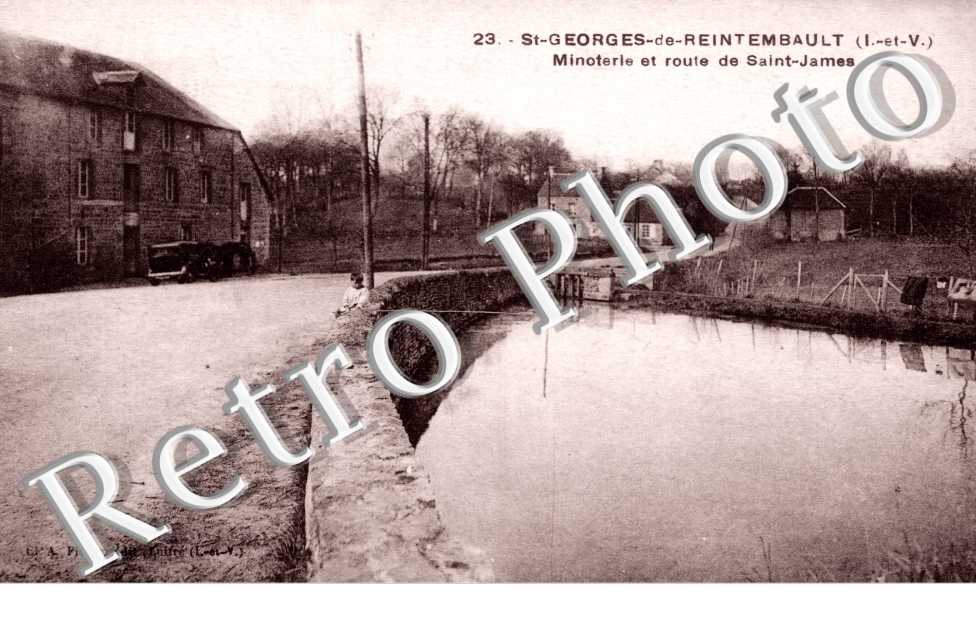 Minoterie et route de Saint-James