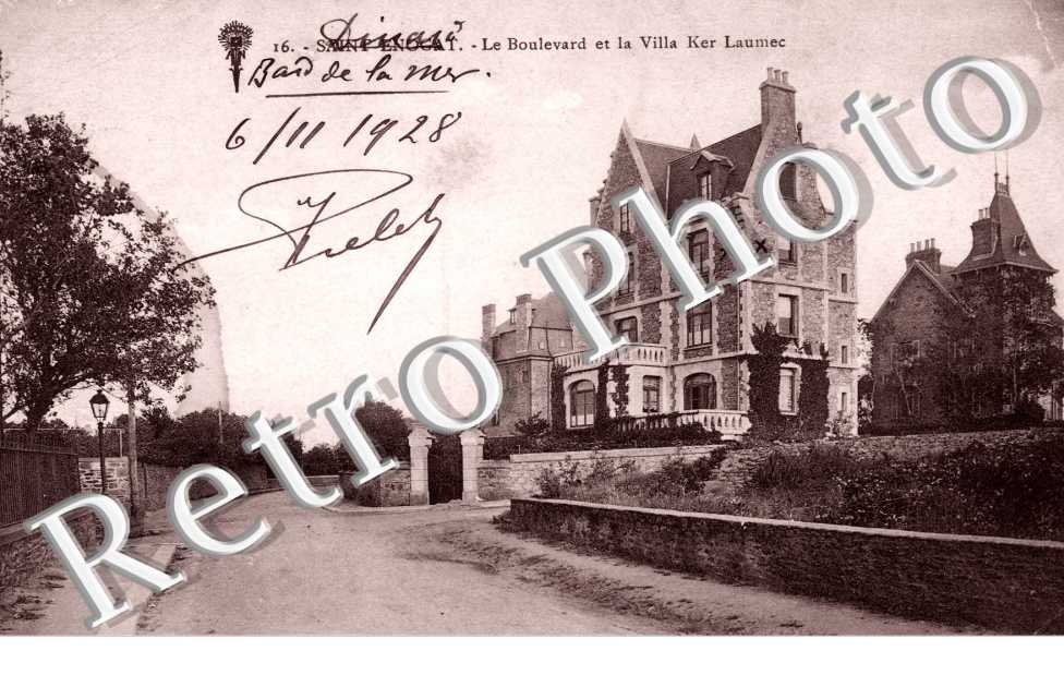 Le Boulevard et la Villa Ker Laumec