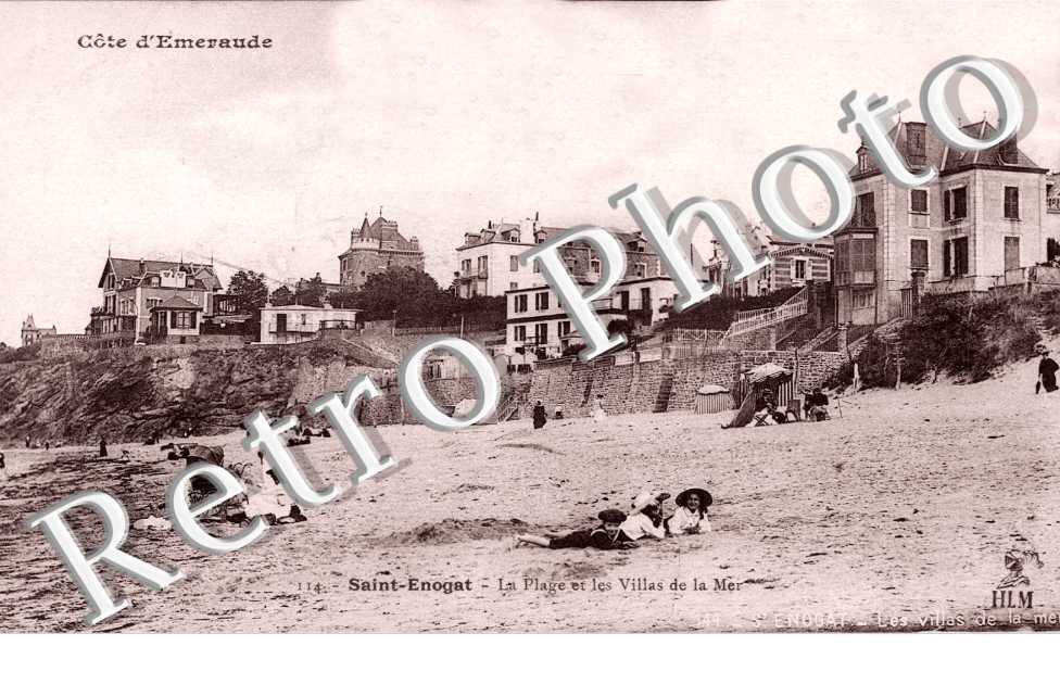 La Plage et les Villas de la Mer