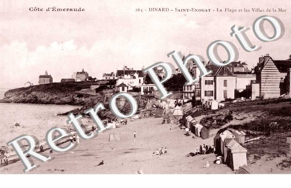 La Plage et les Villas de la Mer