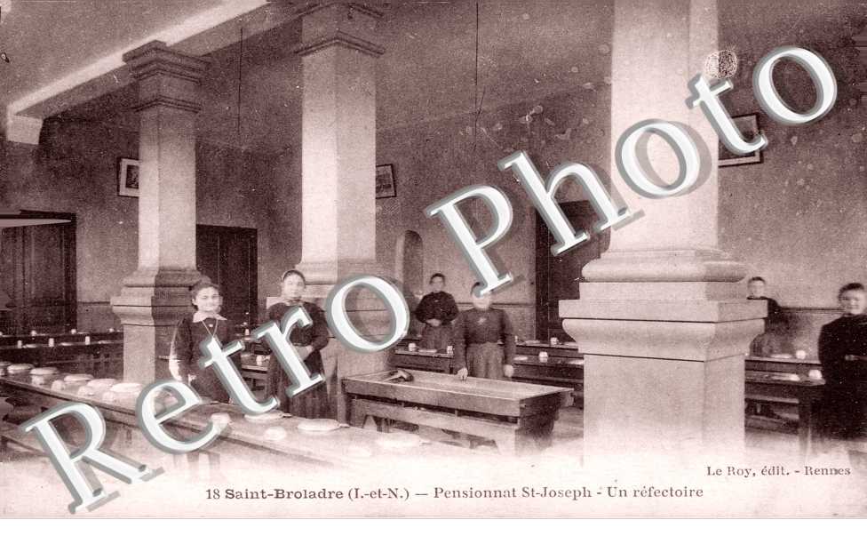 pensionnat st joseph, un refectoire