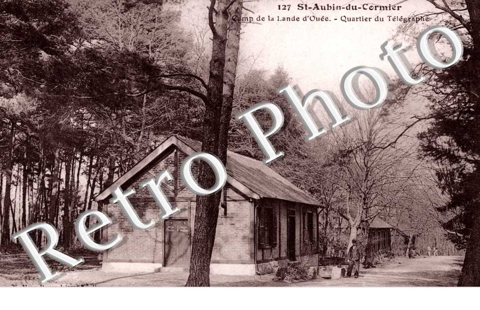 camp de la lande d&#039;Oue, quartier du telegraphe