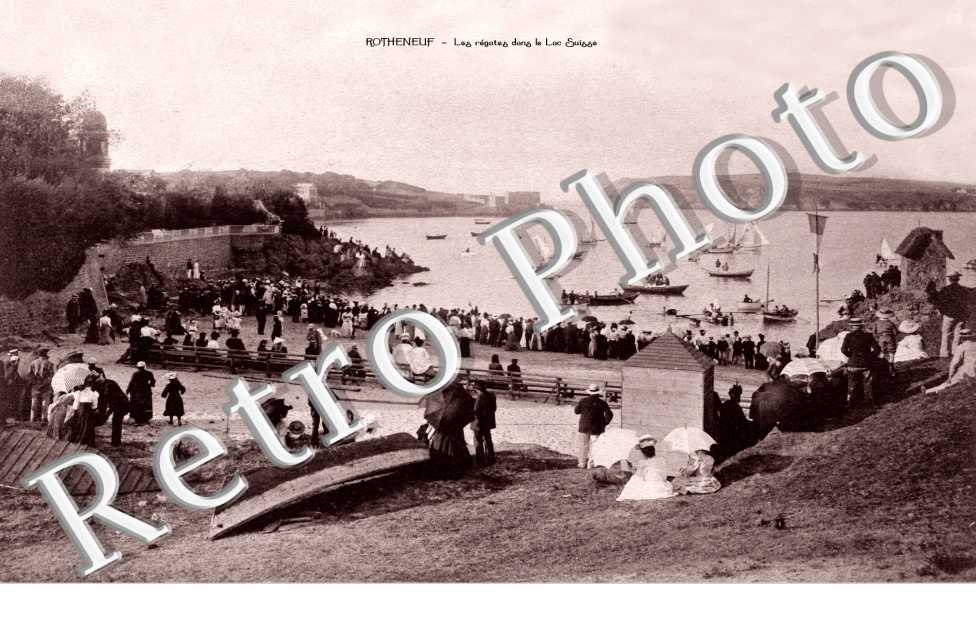 les regates dans le lac suisse